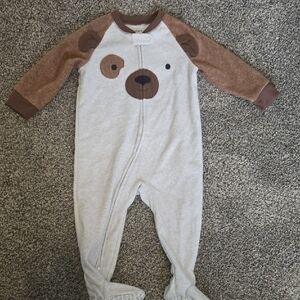 Adorable Bear Design Kids One Piece